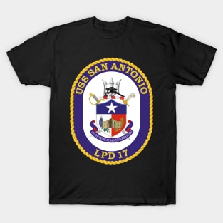 USS San Antonio (LPD 17) wo Txt T-Shirt